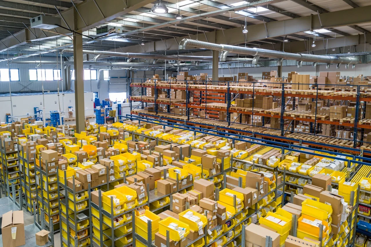 Warehouse ventilation and industrial fan application